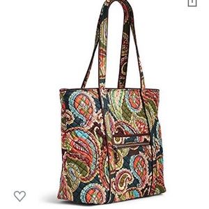 Iconic Vera Bradley Tote Heirloom Paisley -NWT